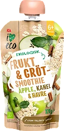 Gröt Barn Äpple & kanel 6m 120g ICA I love eco