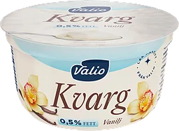 Kvarg Vanilj Laktosfri 0,5% 150g Valio