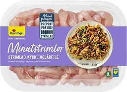 Minutstrimlor Kycklinglårfilé