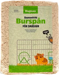 Burspån för smådjur 50l Dogman