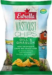 Västkustchips Dill & gräslök