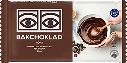 Bakchoklad Ögon Mörk 200g Fazer