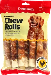 Hundtugg Chew Rolls Chicken Dogman