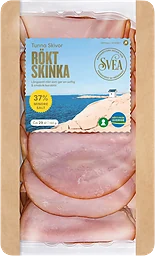 Skinka Rökt Tunna skivor 150g Svea
