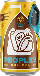 Öl IPA Peoples Bulldog 3.5%
