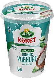Matyoghurt Turkisk 10% Ekologisk 5dl KRAV Arla Köket®