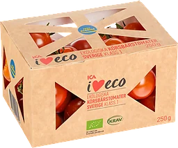 Körsbärstomater Ekologisk 250g ICA I love eco Klass 1