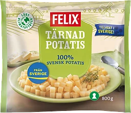 Tärnad potatis 800g Felix