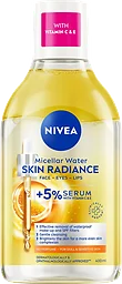 Micellärt vatten Micellar Water Skin Glow +5% serum 400ml Nivea