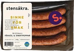 Grillkorv Fänkål & Svartpeppar