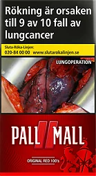 Pall Mall Original Red 100's