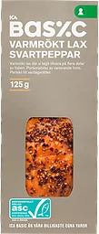Lax Färsk Varmrökt Peppar 125g ICA Basic