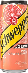 Läsk Pink Grapefruit Zero 33cl Schweppes