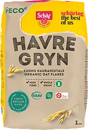 Havregryn Eco glutenfri  1kg Schär