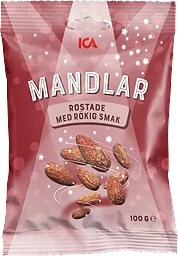 Mandlar Rostade Rökiga 100g ICA
