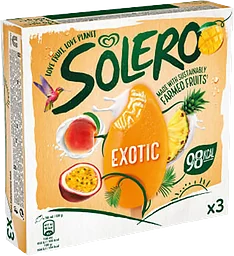 Glass Flerpack Exotic 3-p 270ml Solero