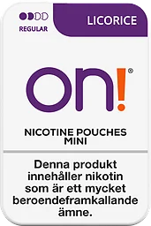 Licorice 3mg Tobaksfritt Snus