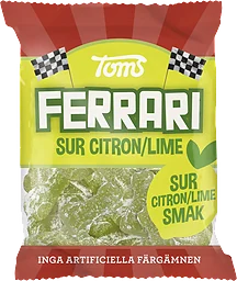 Godispåse Ferrari Sur Citron/Lime 120g Toms