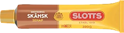 Senap Skånsk Grovkornig 220g Slotts
