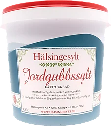 Jordgubbssylt Lättsockrad 1,5kg Hälsingesylt