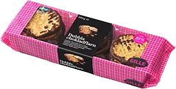 Dubbla chokladflarn 150g Gille