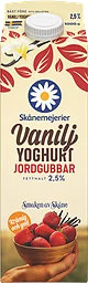 Yoghurt Vanilj & jordgubb 2,5%