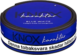 Blue White Vit Portionsnus 19,2g 1-p Knox