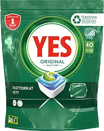 Diskmaskinstabletter Original 40-p YES