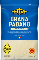Grana padano Färskriven 70g Zeta