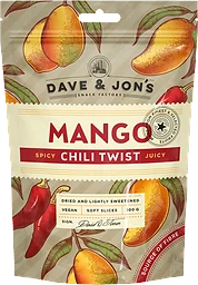 Torkad Mango Chili Twist 100g DAVE & JON'S