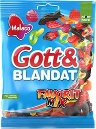 Favoritmix Gott & Blandat