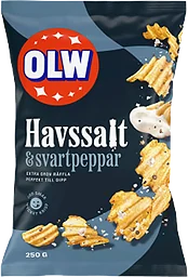 Chips Big Cuts Havssalt Svartpeppar