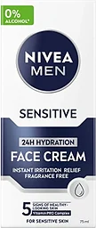 Ansiktskräm Sensitive Moisturiser Face Cream 75ml NIVEA MEN