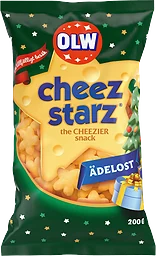 Ostsnacks cheez starz ädelost 200g Olw