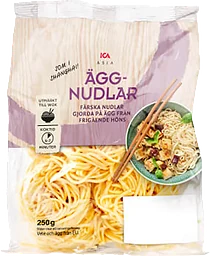 Äggnudlar Färska 250g ICA Asia