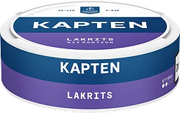 Kapten Lakrits Vit