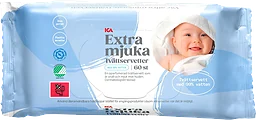 Babyservetter Extra mjuka 60-p ICA