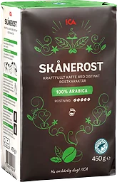Bryggkaffe Skånerost 450g ICA
