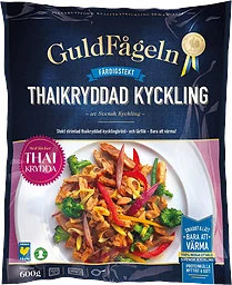 Kyckling Thaikryddad Stekt