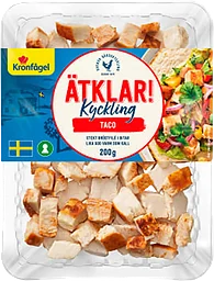 Kycklingbitar Ätklar Tärnad Taco 200g Kronfågel