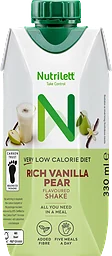 Pear Vanilla Dryck Viktkontroll 330ml Nutrilett