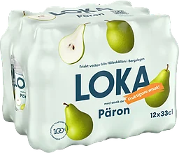 Vatten Kolsyrat Päron 12x33cl