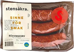 Rödvinskorv med Svartpeppar