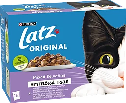 Kattmat Original Mixed Selection i géle 12-p Latz