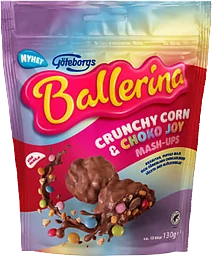 Kex Mash-Ups Crunchy Corn & Choko Joy 130g Ballerina