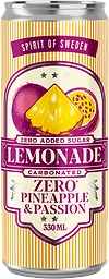 Lemonade Zero Pineapple Passion Läsk Burk