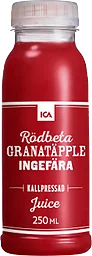 Juice Rödbeta granatäpple & ingefära Kallpressad 250ml ICA