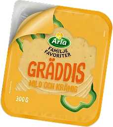 Familjefav Gräddis skivad ost 300 g  Arla