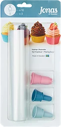 Spritspåse med 3 munstycken 10-p Jonas