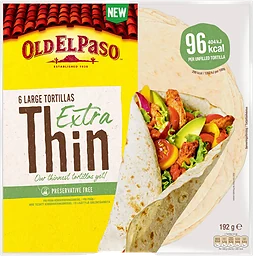 Extra Thin Tortilla 192g Old el Paso